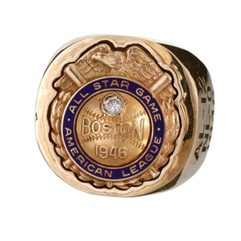 1946 Bill Dickey All-Star Game Charm Ring (Dickey Family LOA)